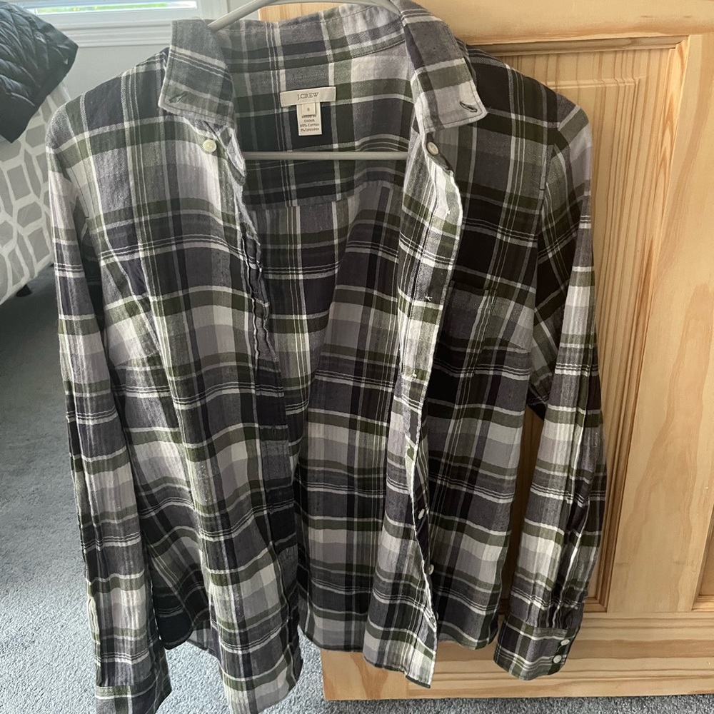 J. Crew women’s flannel
